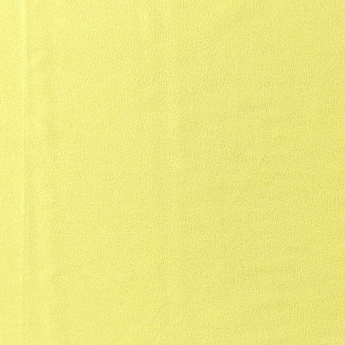 Крепдешин синтетический 029-07350 желтый рапс однотонный